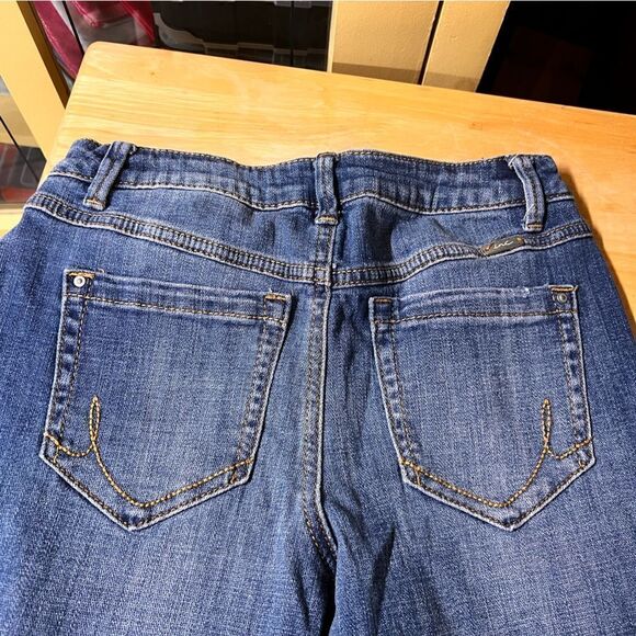 INC Denim Straight Leg Crop Jeans #YT23 - Picture 2 of 5